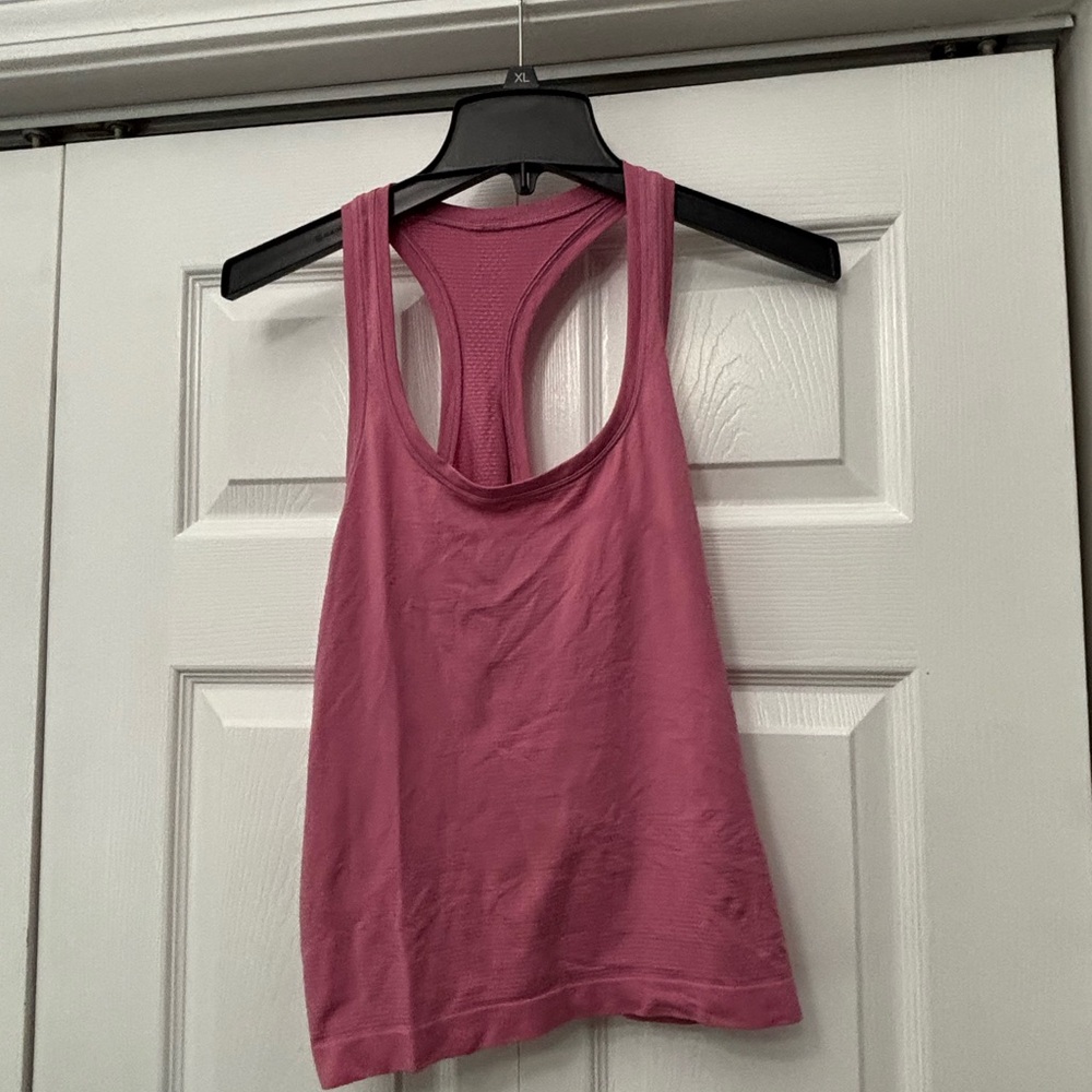 Lululemon Women's Pink Racerback Tank Top
